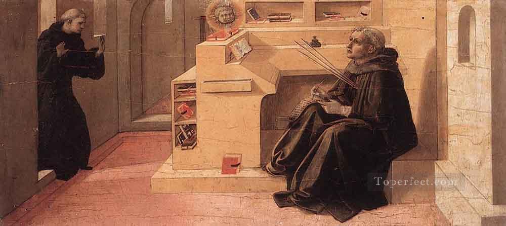 Vision Of St Augustine Renaissance Filippo Lippi Oil Paintings
